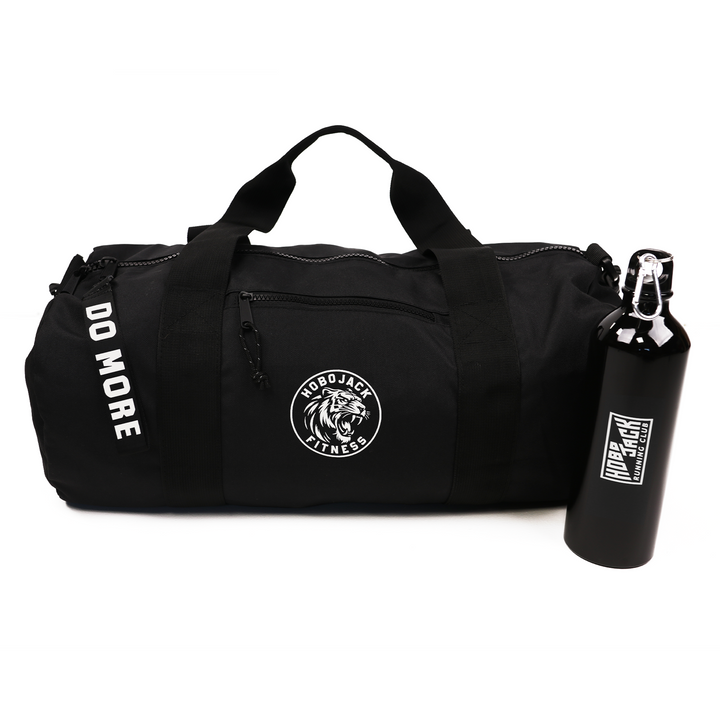 HOBOJACK FITNESS BARREL GYM BAG + BOTTLE