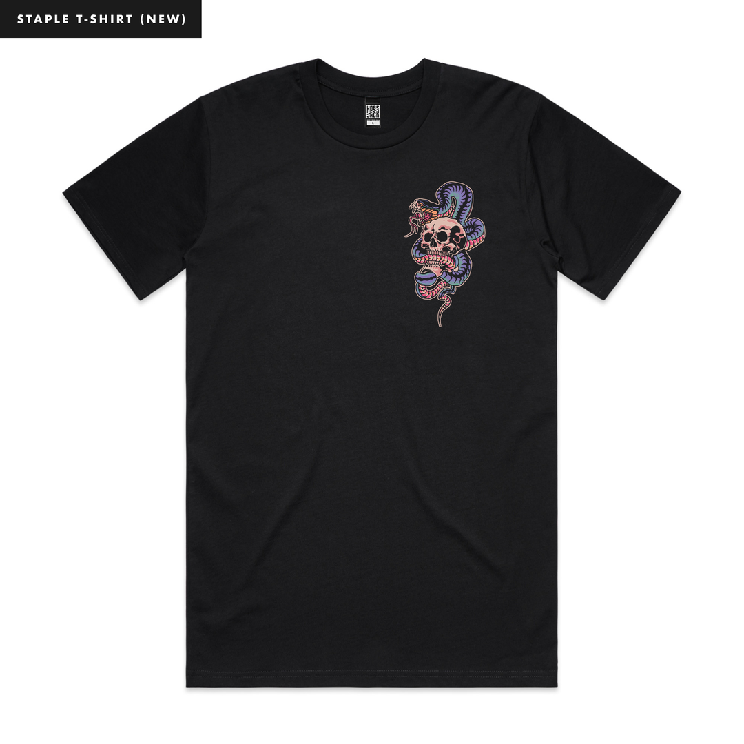 BLOOM & DOOM - BLACK T-SHIRT - NEW STAPLE