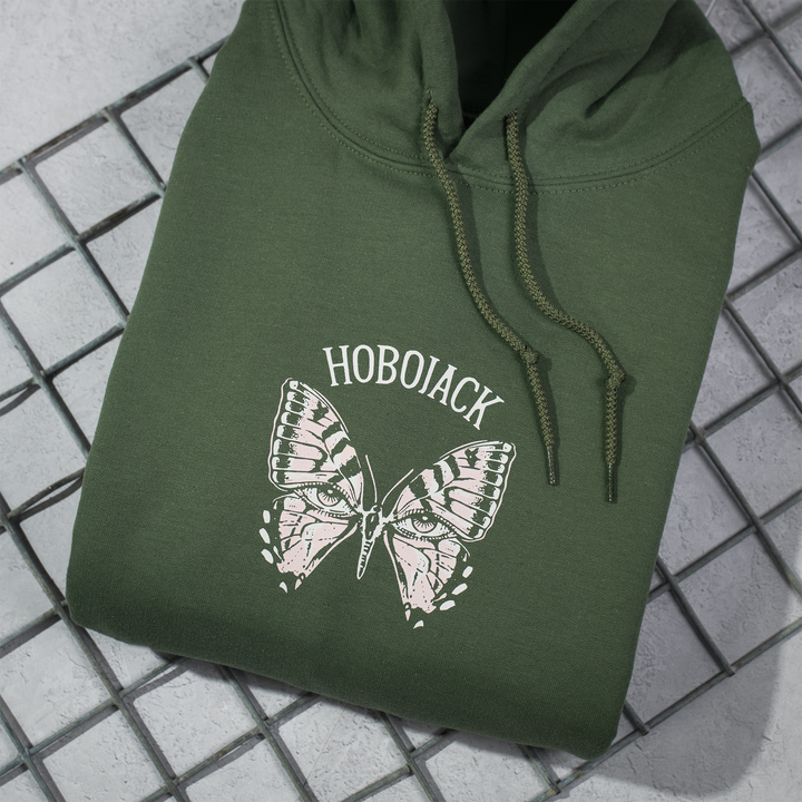 BUTTERFLEYES - MILITARY HOODIE - NEW STAPLE