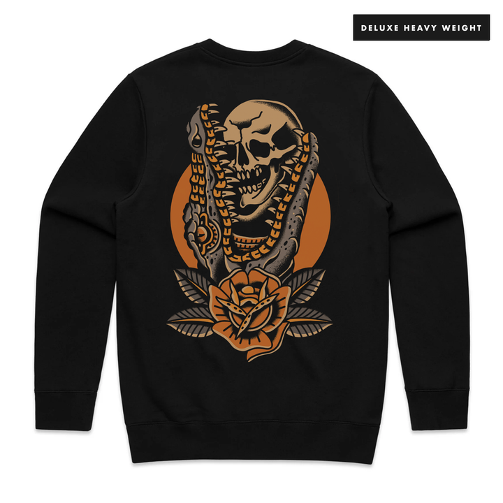 SKULL KEEPER SWEATSHIRT - DELUXE HEAVY