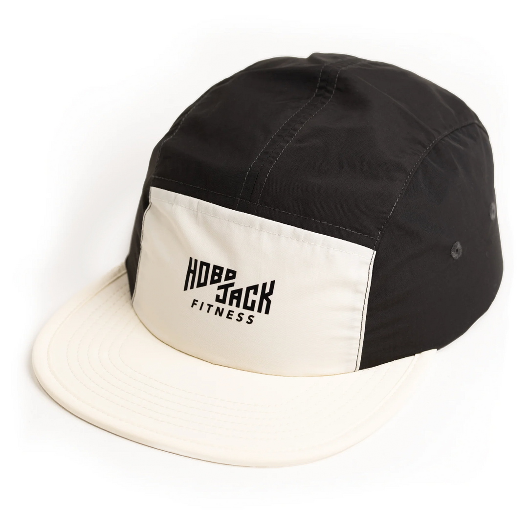 HOBOJACK FITNESS ATHLETIC CAP BLACK/BONE 2-TONE