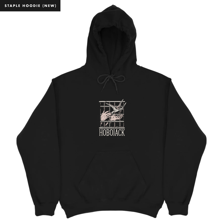 FREEBIRD - BLACK HOODIE - NEW STAPLE