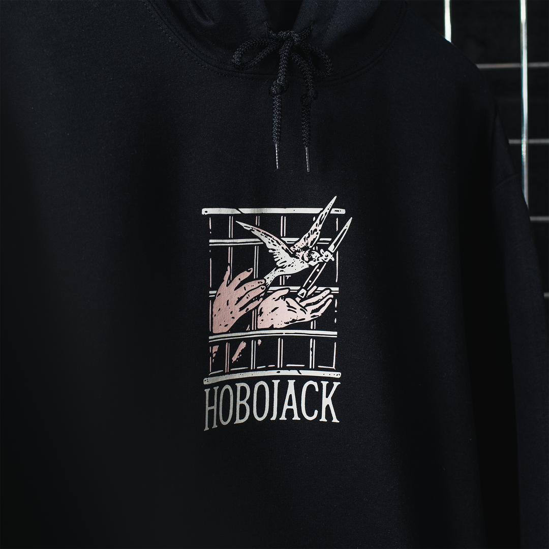 FREEBIRD - BLACK HOODIE - NEW STAPLE