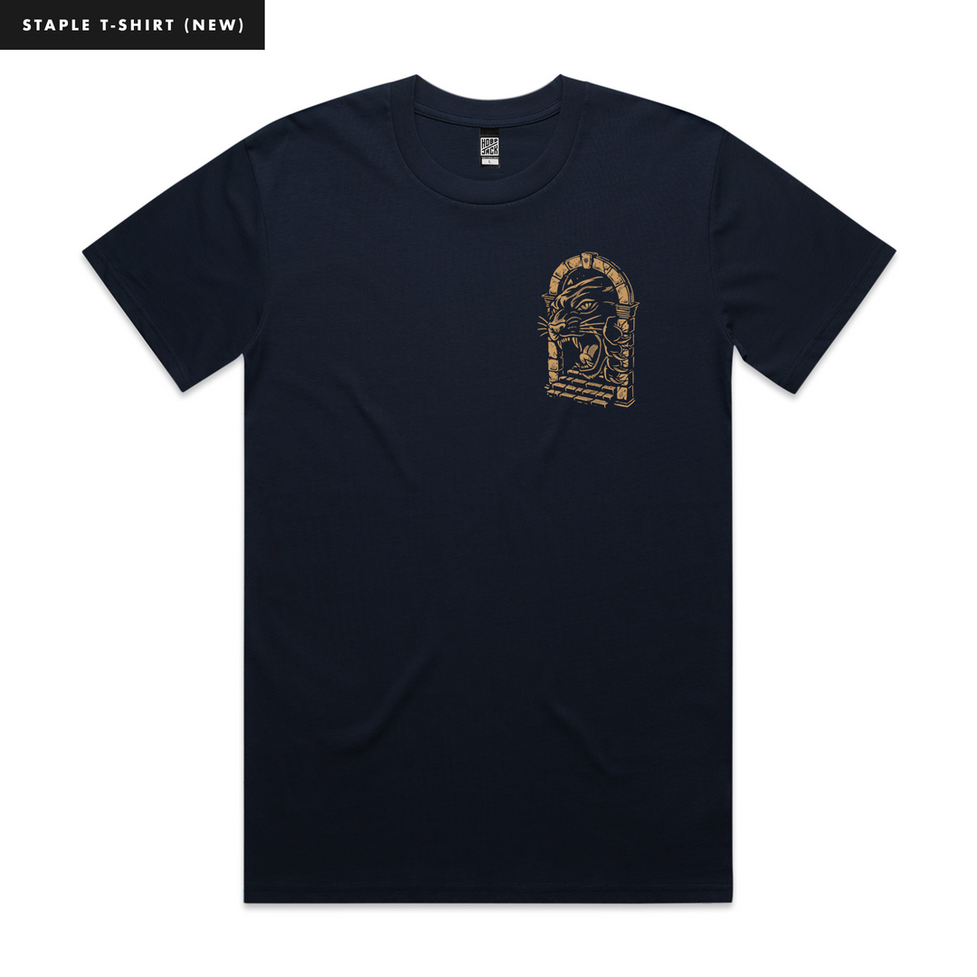 GOLDEN RELICS - NAVY T-SHIRT - NEW STAPLE