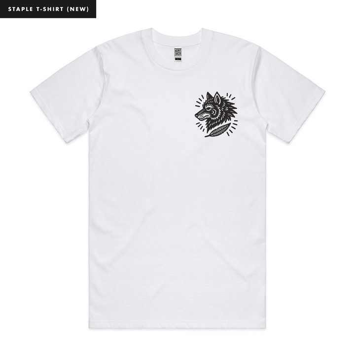 HOWL - WHITE POCKET T-SHIRT - NEW STAPLE