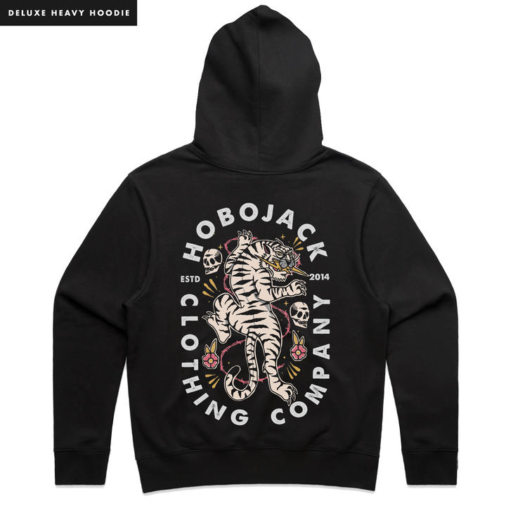 JUNGLE VOODOO - HEAVY HOODIE - BLACK