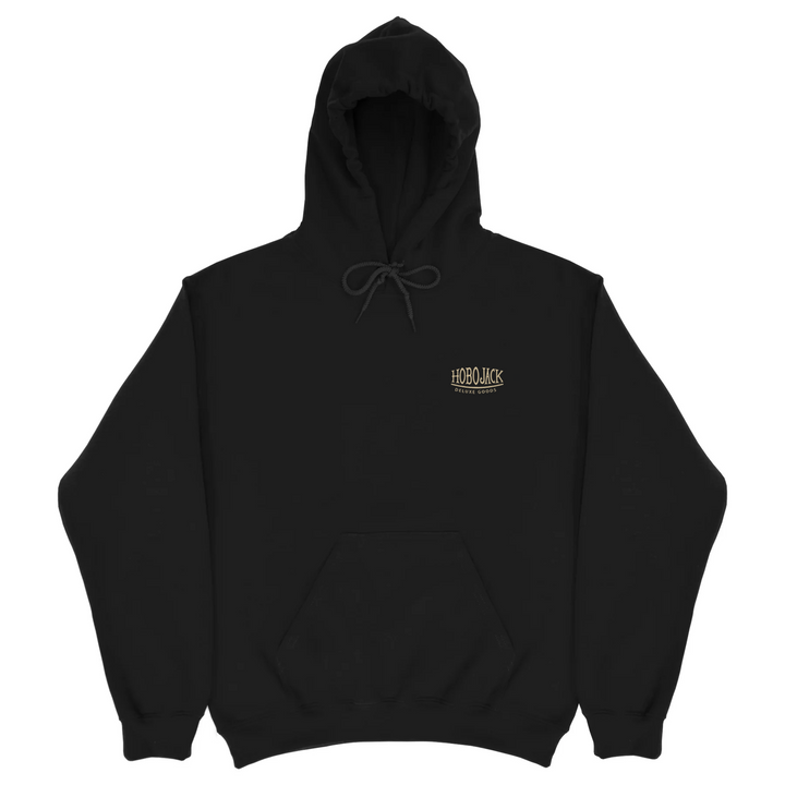 MOUNTAIN JACK - HEAVY HOODIE - BLACK & GOLD