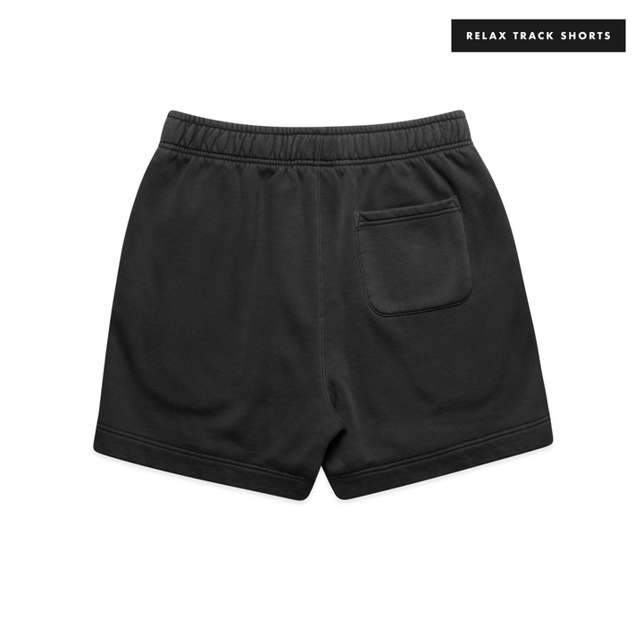 FIERCE - FADED BLACK TRACK RELAX SHORTS