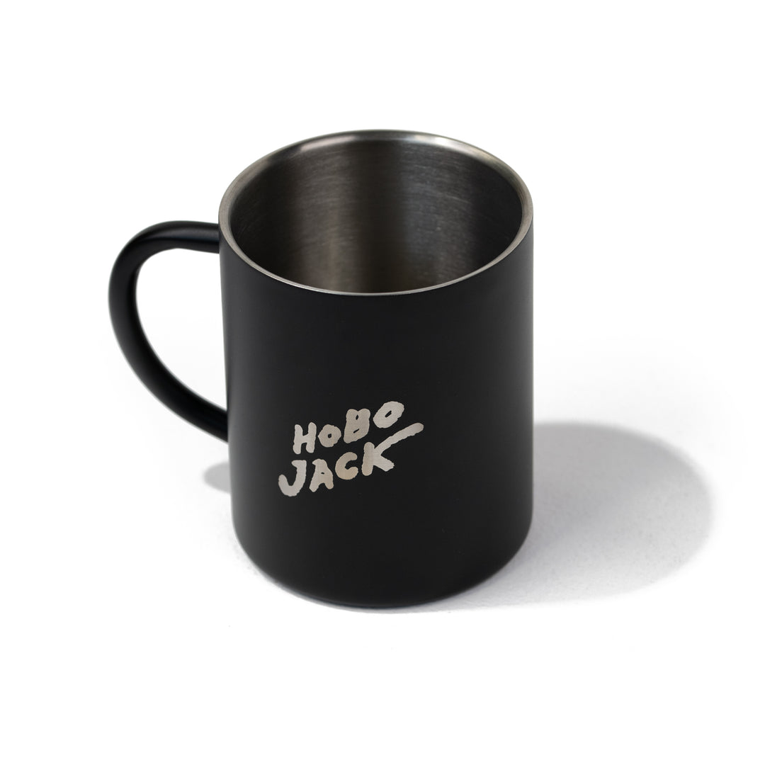 STAINLESS STEEL MATTE BLACK SIGNATURE CUP